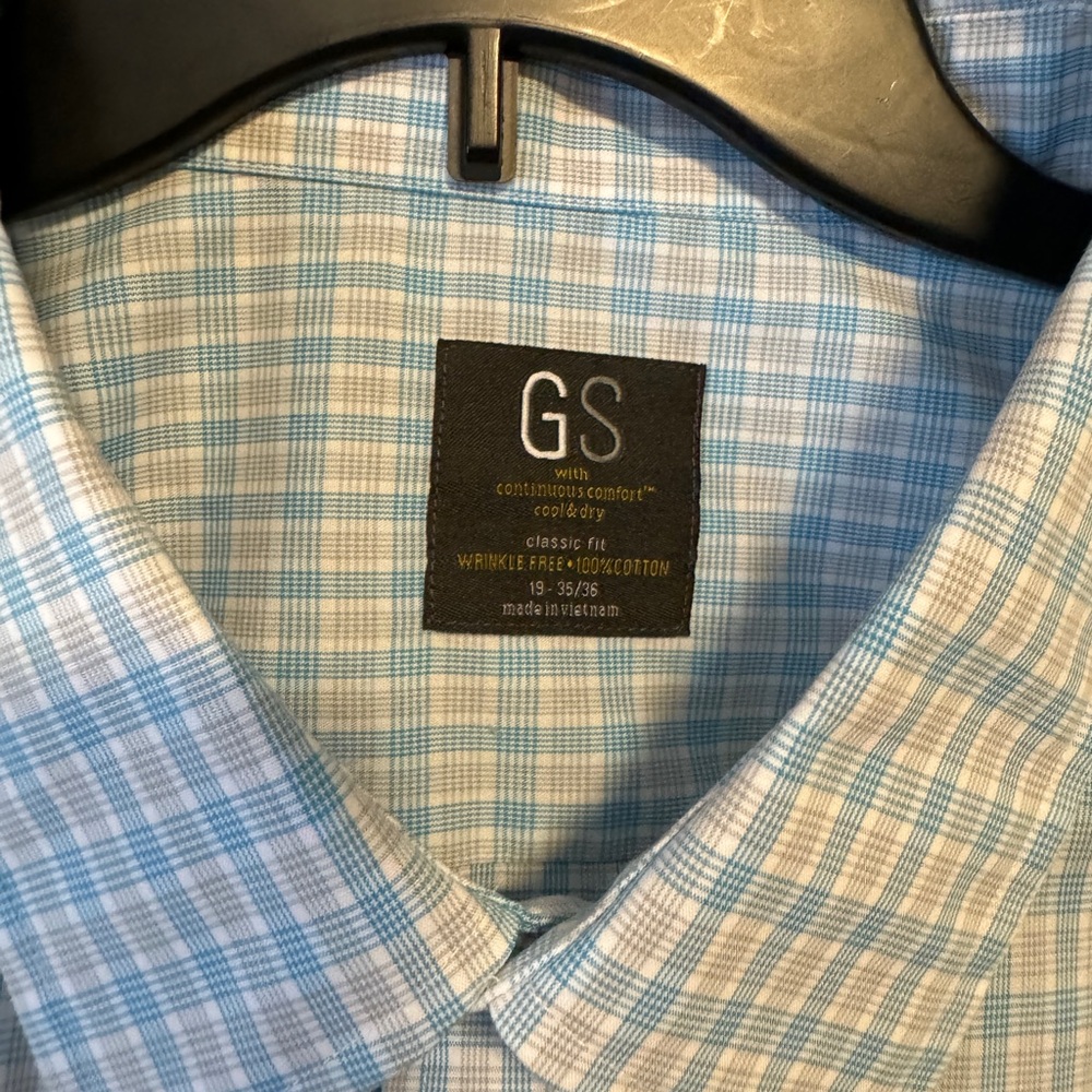 GS Dress Shirt purchased from DXL worn twice excellent condition